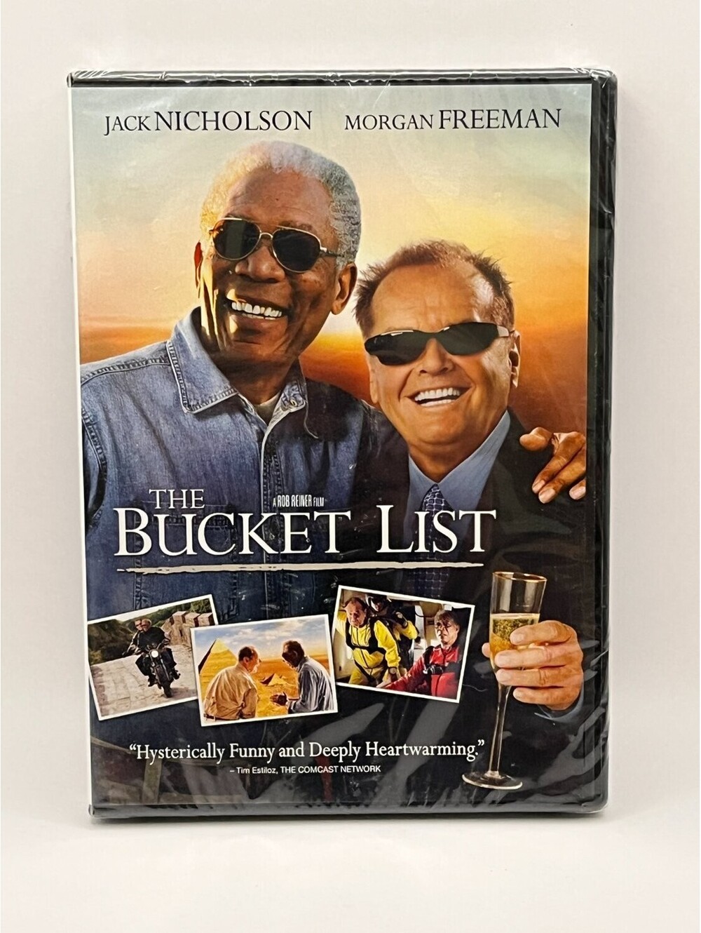 The Bucket List DVD Widescreen Jack Nicholson 2007 Brand New Factory Sealed